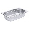 Bac Gastro GN 1/4 inox  | série 7000 : Volume:1.8L, Profondeur :65 mm