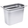 Bac Gastro GN 1/4 inox  | série 7000 : Volume:5.5L, Profondeur :200 mm