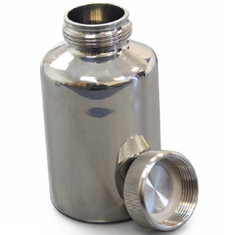 Bouteilles Inox 316L 0.5 et 1 litre avec bouchons