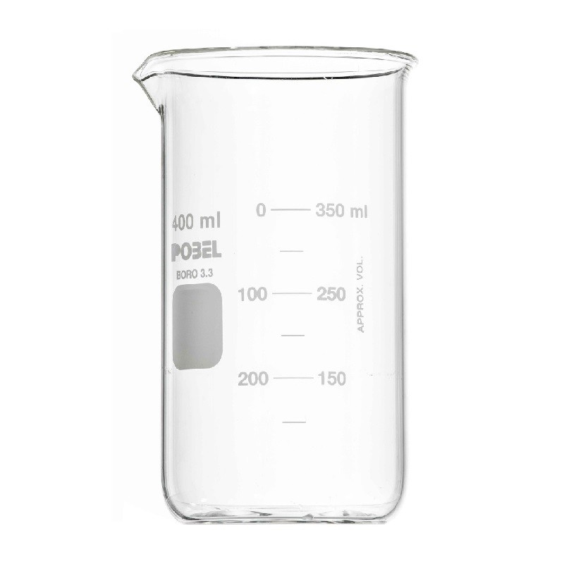 Bécher forme haute en verre borosilicaté 3.3 de 50 ml à 3000 ml