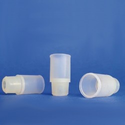 Bouchon en silicone renversable pour tubes à essais