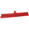 Vikan Balai alimentaire souple/dur 610 mm 5 couleurs : Couleur:Rouge