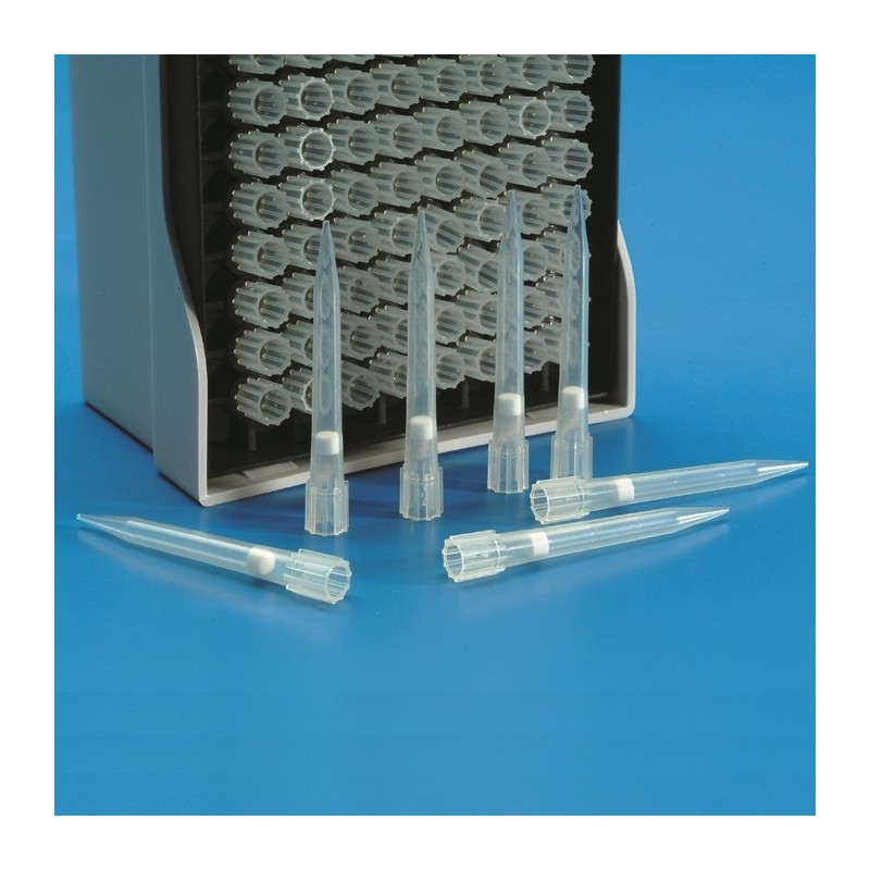 Pointe de pipette cône stérile avec filtre capacité 20-300 μl Eppendorf® Kartell