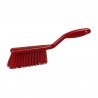 Vikan Brosse alimentaire à main souple 330 mm 5 couleurs : Couleur:Rouge