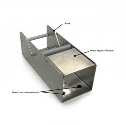 Distributeur d'étiquettes Inox 316L contrôle qualité