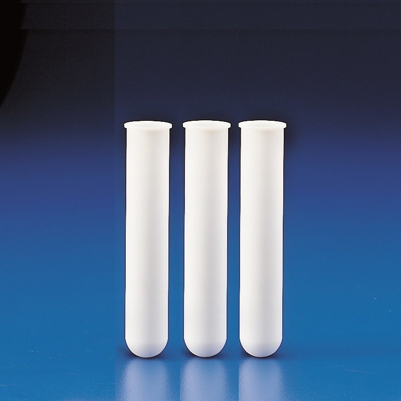 Tube et microtubes à essais | Tube à essai cylindrique PTFE Téflon avec joint Cowie technology | COW-012108