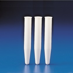 Tube à essai conique PTFE Téflon avec joint Cowie technology