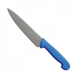 Couteau de cuisine bleu détectable