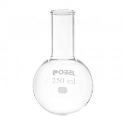 Flacon en verre | Fiole ballon fond rond en verre borosilicate 3.3 de 50 à 20000 ml | 0200912104