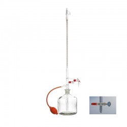 Burette Classe A robinet en verre