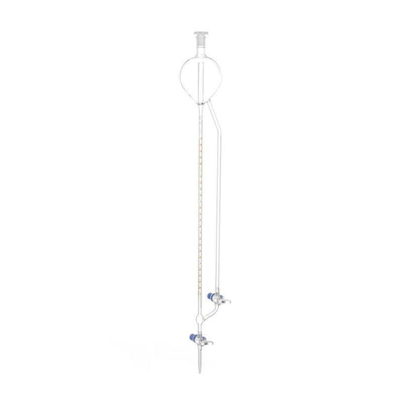 Burette avec réservoir de Classe A robinet conique en PTFE