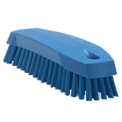 Brosse moyenne papillon bleue