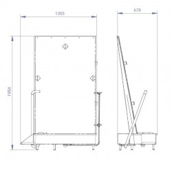 Plan lave tablier et bottes