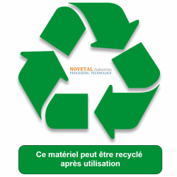 Ce matériel peut être recyclé après utilisation