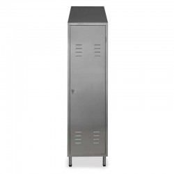 Armoire inox | Armoire inox range-balais et raclettes 1 porte 600 mm | X-2014 441