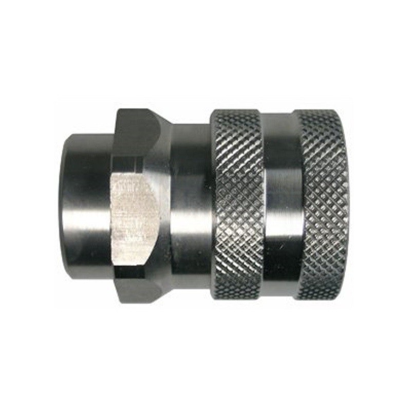 Coupleur inox 80 et 200 bar | Raccord coupleur rapide haute pression COUPL1/2-F inox 1/2" BPS femelle | COUPL1/2-F