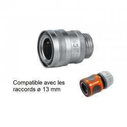 Raccord rapide d'arrosage laiton  | Raccord rapide arrossage laiton chromé NITO 5950NA3 1/2” BPS mâle | AK5950NA3