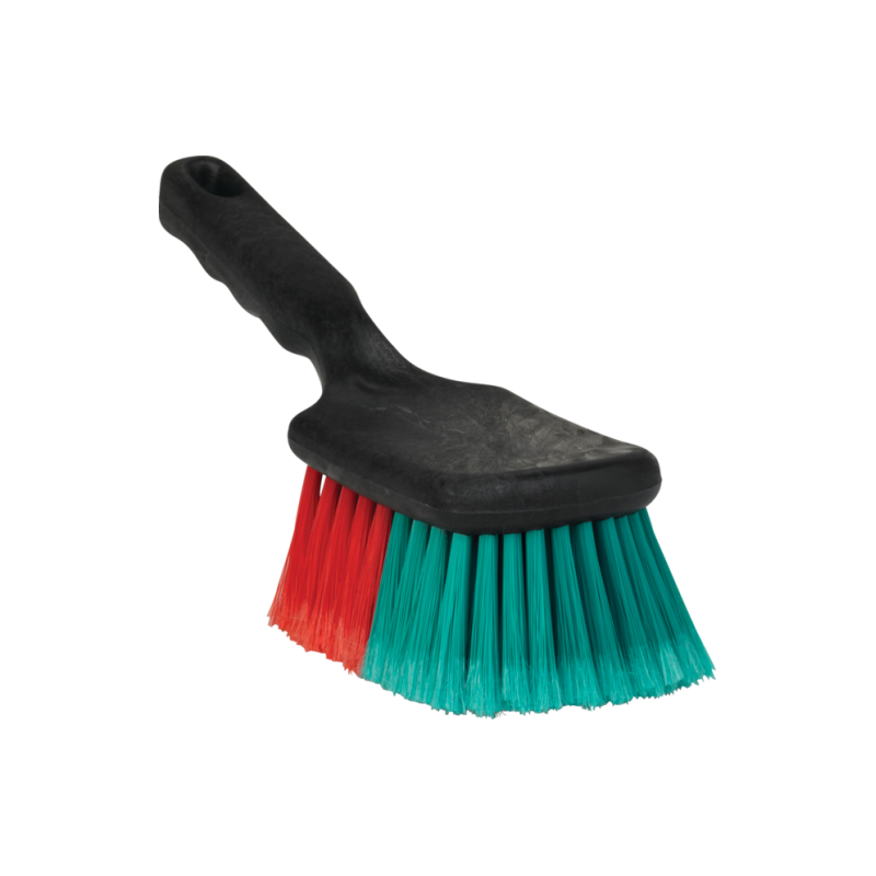 Nettoyage Transport et Industrie | Vikan Brosse à manche court noire 275 mm Souple/fleuré 522752 | VIK-522752