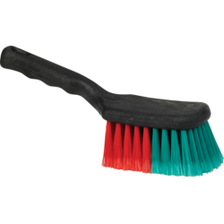 Nettoyage Transport et Industrie | Vikan Brosse à manche court noire 275 mm Souple/fleuré 522752 | VIK-522752