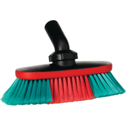 Nettoyage Transport et Industrie | Vikan Brosse à passage noire souple/fleurée d'eau souple 250 mm 526852 | VIK-526852