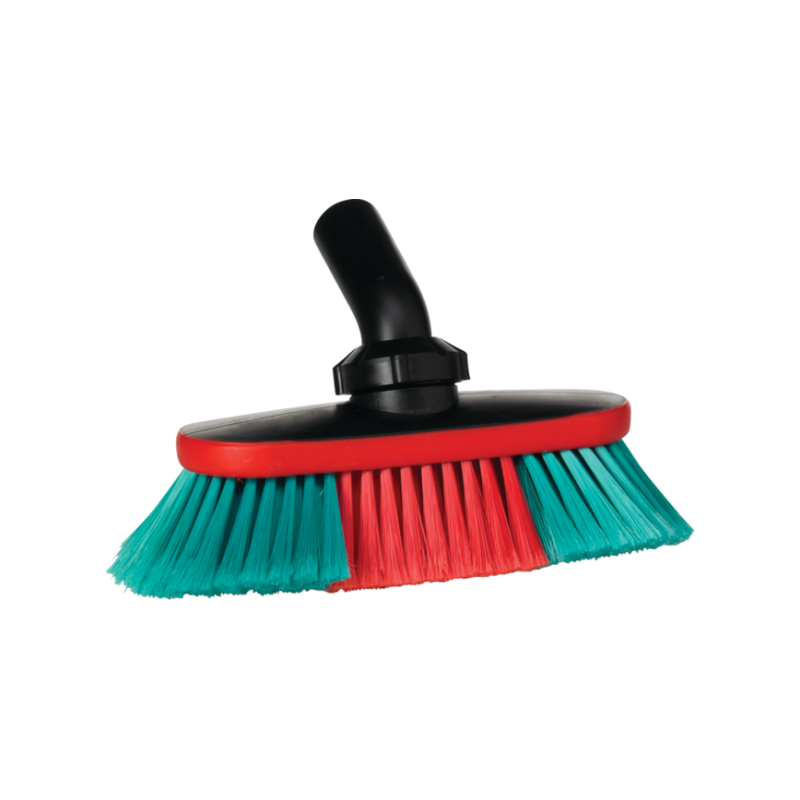 Nettoyage Transport et Industrie | Vikan Brosse à passage noire souple/fleurée d'eau souple 250 mm 526852 | VIK-526852