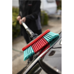 Nettoyage Transport et Industrie | Vikan Brosse à passage noire souple/fleurée d'eau souple 250 mm 526852 | VIK-526852