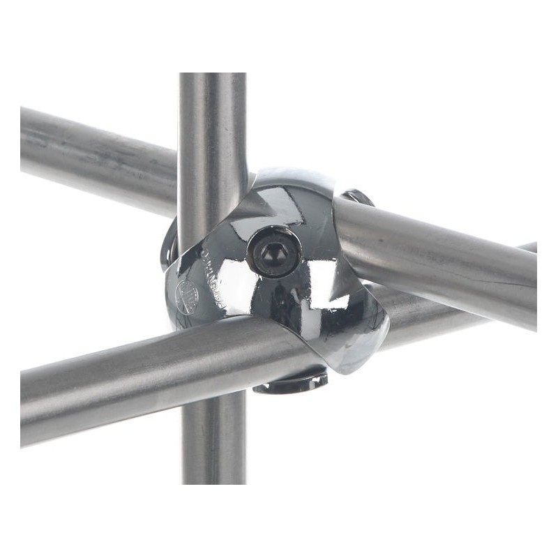 Noix de serrage triple Duraluminium angle 90° 180° 270° Selecta