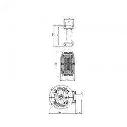 Enrouleur automatique industrie chimique 16 mètres RED-WP100R3